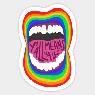 Say It Loud Sticker